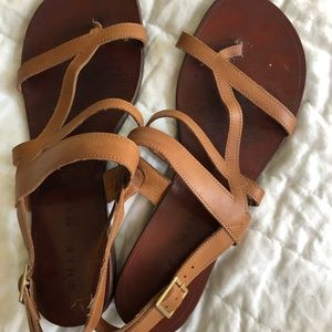 Chie Mihara Brown Sandals 38 US 8